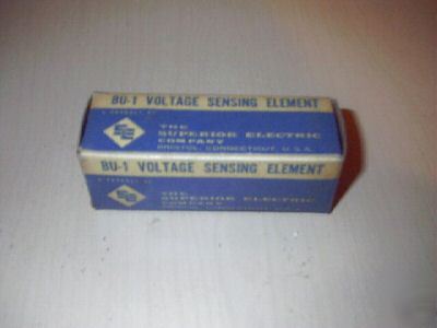 Vintage electron tubes - superior bu-1 voltage sensing