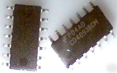 55 CD4093BCM quad 2-input nand schmitt trigger,smt,4093