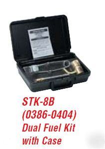 New turbotorch 0386-0404 stk-8B dual fuel kit w/case - 