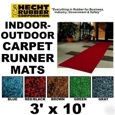 3 x 10 carpet entrance runner mat indoor outdoor office