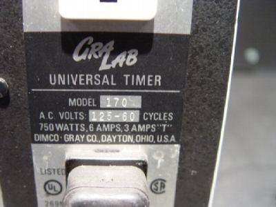 Dimco-gray company gra lab universal timer model 170