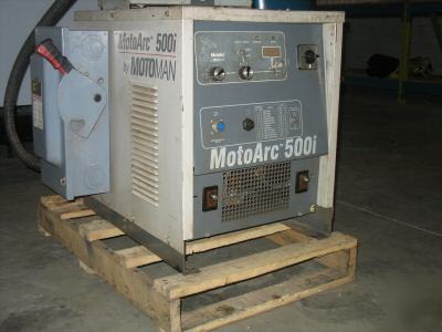 Motoman moto arc-500I multivoltage 230/460 welder