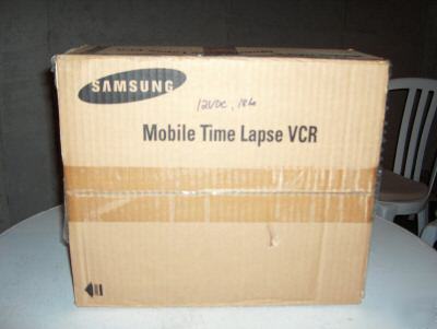 Samsung 12 v mobile time lapse color vcr srv-18H