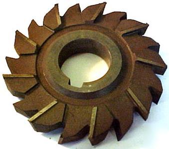 Staggered tooth side milling cutter 4