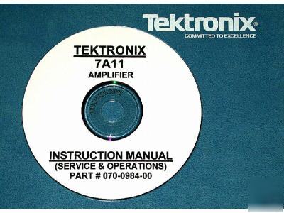 Tektronix 7A11 service manual