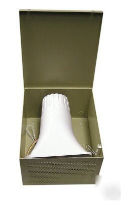 30 watt self-contained indoor/outdoor siren box