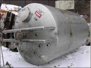 5000 gal mueller mix tank, 316 s/s, 10 hp - 26513
