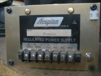 Acopian regulated power supply A254MT550
