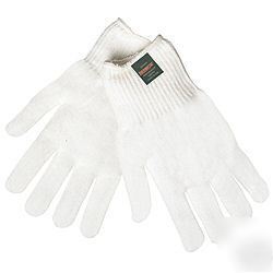 Memphis thermastat knit glove - white - dozen pair