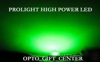 New 2PCS high-power 3W green 110 lumen led freeship