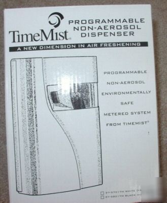 New timemist programmable nonaerosol dispenser lot case 