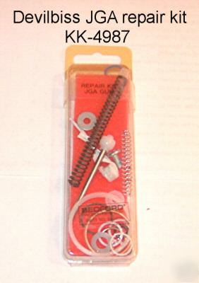 Repair kit for devilbiss jga paint spray gun kk-4987-2