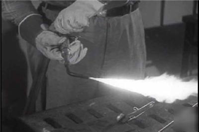 Vintage welding dvd welders job torch spot stick welder