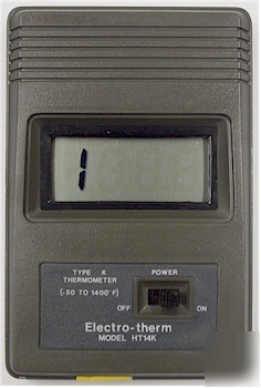Electro-therm temperature meter (type k) -50 to 1400 f