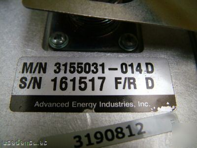 Ae advanced energy low k chamber rf match 3155031-014D