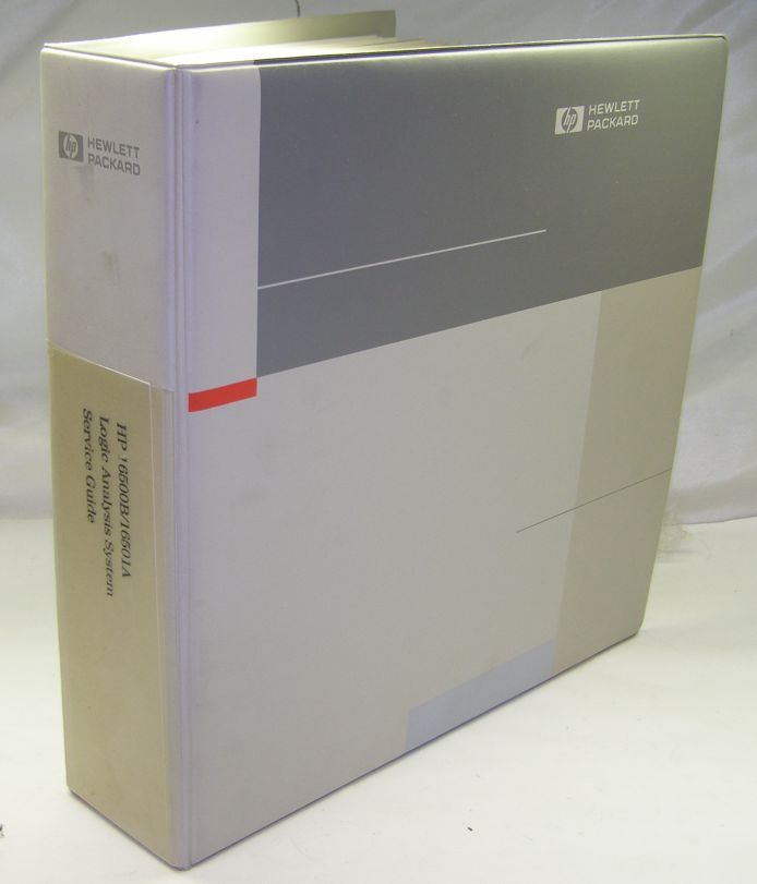 Hp 16500B/16501A logic analysis system sevice guide