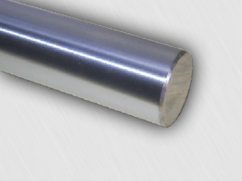 Thomson hardened round linear steel shaft rail 3/4 x 48