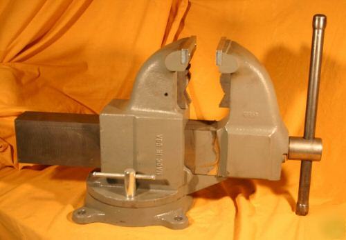 Vise large columbian wilton 206M3 pipe bench swivel wow