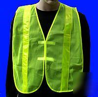 Washable mesh safety vest high intensity reflective 2