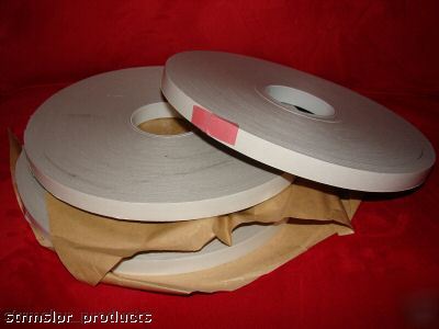 3 reels dbl. side mounting tape-adh-1/32 x 34 x 216 ft.