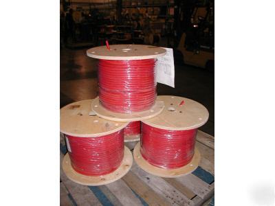 6 welding - battery cable 100 ft red, black or orange