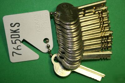 Depth and space key set nos. locksmiths,s&g cabinets