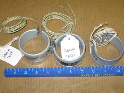 Lot of 3 fast heat heater bands 2.5