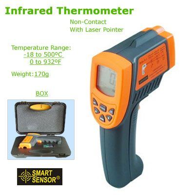 Nacarat digital infrared measure thermometer meter 