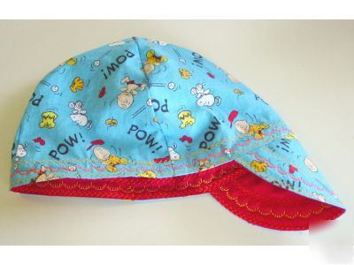New charlie brown & snoopy welding hat 7 3/4