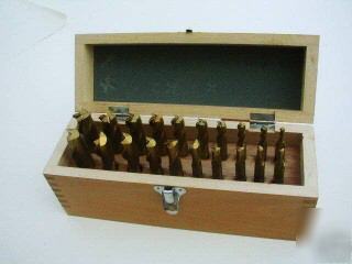 New special price 20PCS tintanium coated end mill set