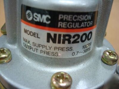 Lot of (5) smc regulator nir-200 never used item #3