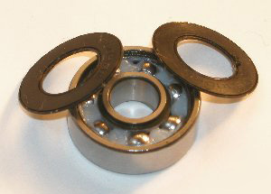 8 skateboard bearing 608-RS1 ceramic ball bearings vxb