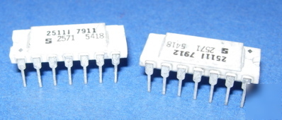 Linear 2511I signetics vintage ic old style white dip p