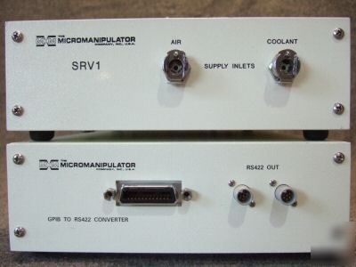 Micromanipulator SRV1 w/ gpib to RS422 converter