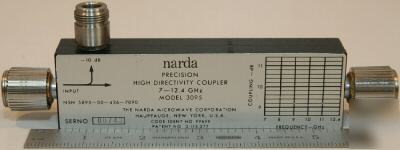Narda 7MM precision directional coupler model 3095-10