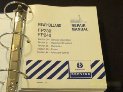 New holland FP230 FP240 forage harvester service manual