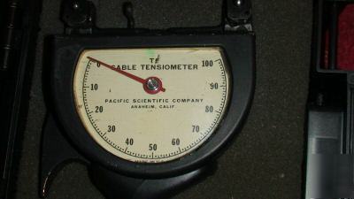 Pacific scientific cable tensiometer T5 aviation tool