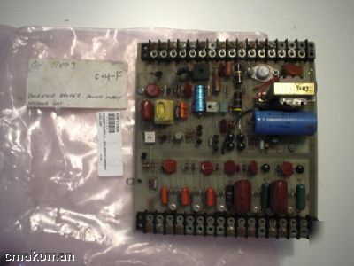 Seymour inst solenoid driver power supply p/n 11409