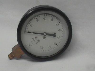 100 psi pressure gauge, marsh, master test, type 210-c