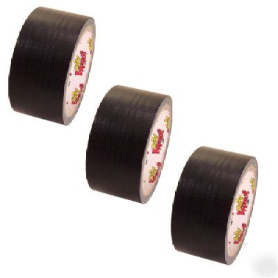 3 rolls black duct tape 2