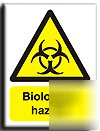 Biological hazard sign-s. rigid-200X250MM(wa-078-re)