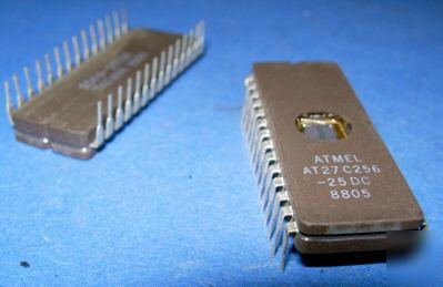 New AT27C256-25DC atmel eprom 27C256 in tubes 