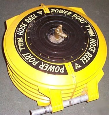 Power port oxy/acc. hose reel
