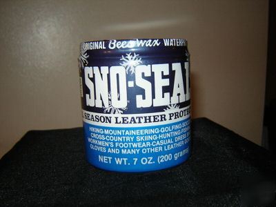 Sno-seal snow rain protection leather care boot shoe