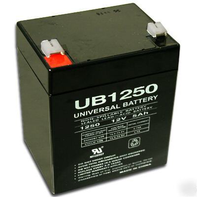 12V 5AH sla battery for alarm security & ups back-up 