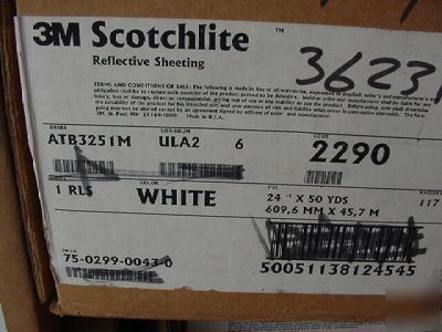 3M white scotchlite 24