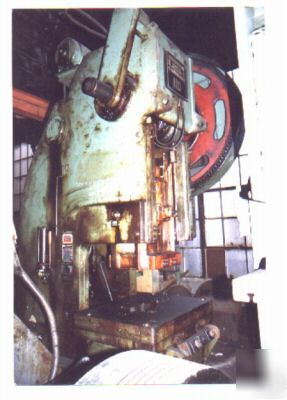 110 ton usi clearing #110 back geared obi press, 1967