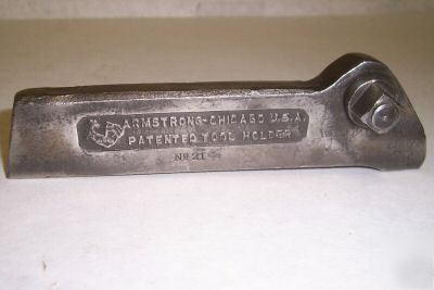 Armstrong cut-off tool holder no. 21