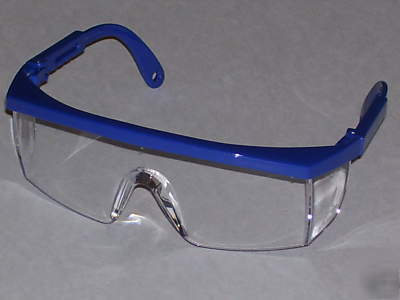 Citation safety glasses clear lens - navy frame 