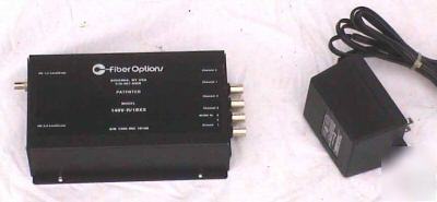 Fiber options kalatel 140V-r/1BXX video converter